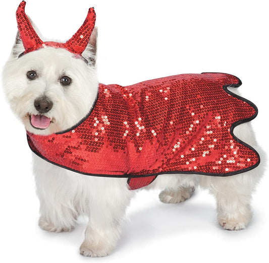 Zack & Zoey Sequin Devil Dog Costume, 8"/X-Small Animals & Pet Supplies > Pet Supplies > Dog Supplies > Dog Apparel PEUCD   