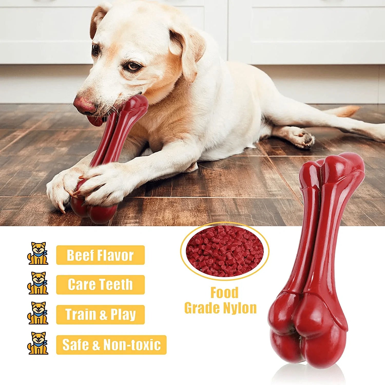 Zeaxuie Heavy Duty Dog Chew Toys for Aggressive Chewers - 9 Pack Value Set Includes Indestructible Rope Toys & Squeaky Toys for Large Breeds Animals & Pet Supplies > Pet Supplies > Dog Supplies > Dog Toys Zeaxuie   