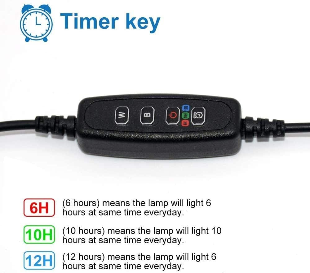 Zeiger Full Spectrum Tank Light 42 - 52 Inch LED Aquarium Lighting Dimming Timing Control Hood Lamp for Freshwater Marine Plant Decorations Light 50 65 75 Gallon Animals & Pet Supplies > Pet Supplies > Fish Supplies > Aquarium Lighting Zeiger   