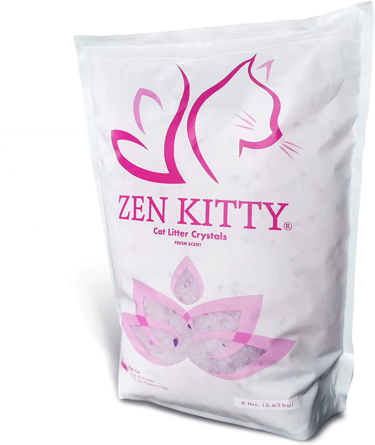 Zenkitty Crystal Cat Litter Fresh Scent Animals & Pet Supplies > Pet Supplies > Cat Supplies > Cat Litter ZEN KITTY   