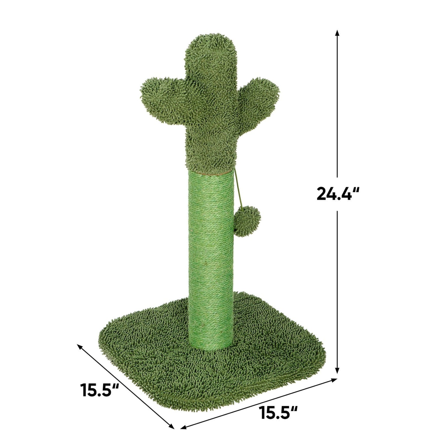 ZENSTYLE Cat Scratching Post Cactus Cat Tower Kitty Activity Center Furniture Toys Sturdy Animals & Pet Supplies > Pet Supplies > Cat Supplies > Cat Furniture ZenStyle   