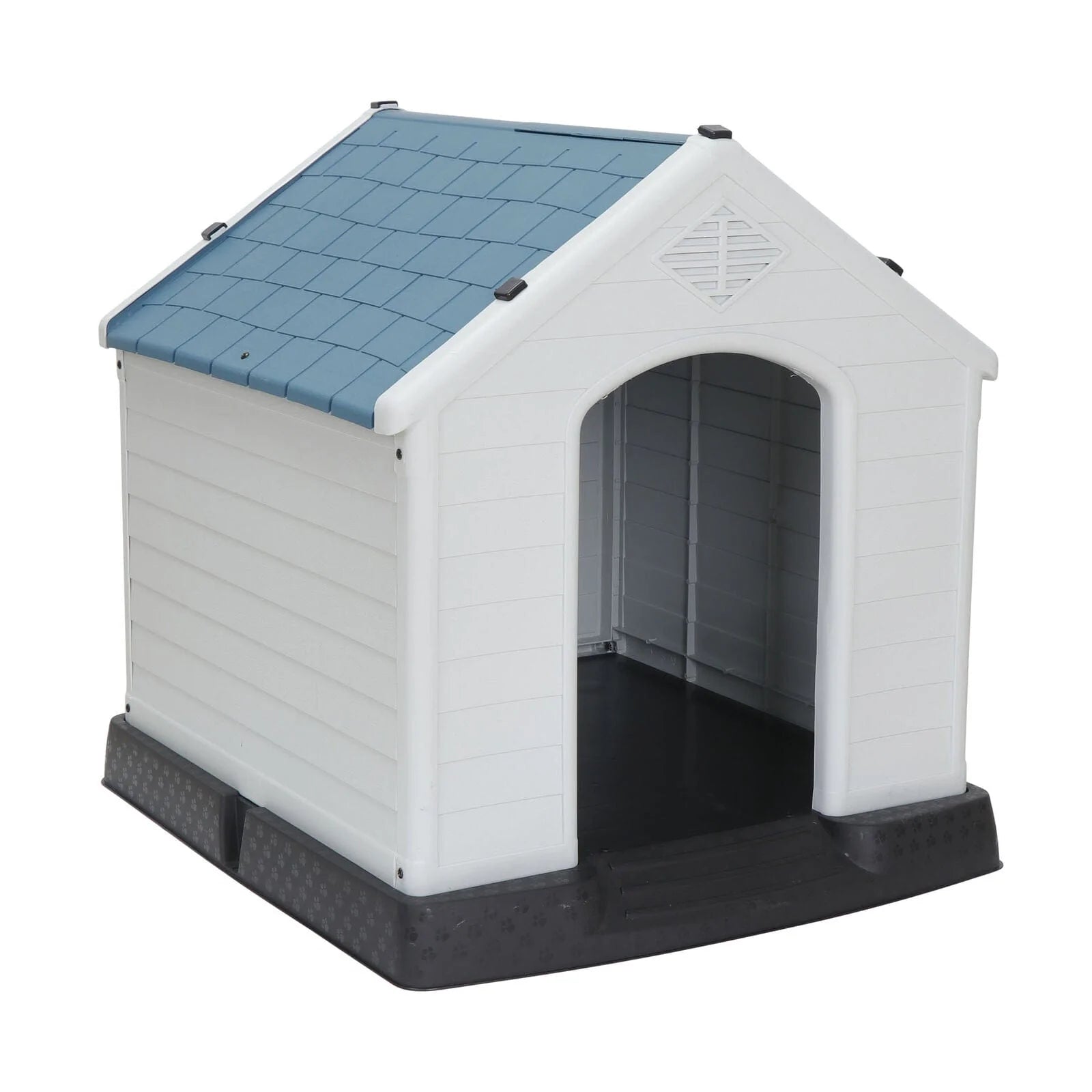 Zenstyle Dog House Comfortable Cool Shelter Plastic Design for Small to Medium Sized Indoor Outdoor Water Resistant Animals & Pet Supplies > Pet Supplies > Dog Supplies > Dog Houses ZenStyle   
