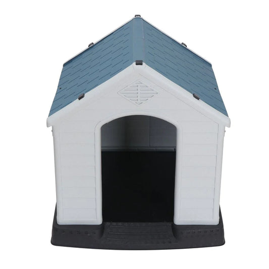 Zenstyle Dog House Comfortable Cool Shelter Plastic Design for Small to Medium Sized Indoor Outdoor Water Resistant Animals & Pet Supplies > Pet Supplies > Dog Supplies > Dog Houses ZenStyle   