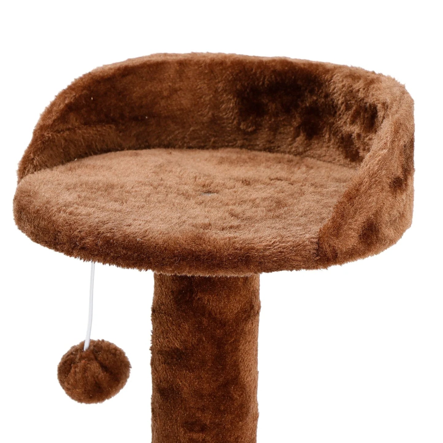 ZENY 53" Cat Tree Tower Stand House Furniture Scratching Posts Kitty Playhouse, Brown Animals & Pet Supplies > Pet Supplies > Cat Supplies > Cat Furniture ZENY   