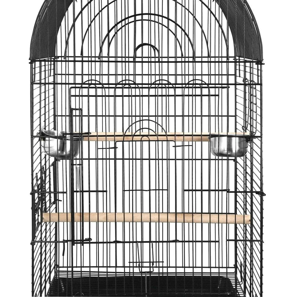 ZENY 63.9" Rolling Dome Bird Cage Open Top Quaker Parrot with Detachable Stand Animals & Pet Supplies > Pet Supplies > Bird Supplies > Bird Cages & Stands Segawe   