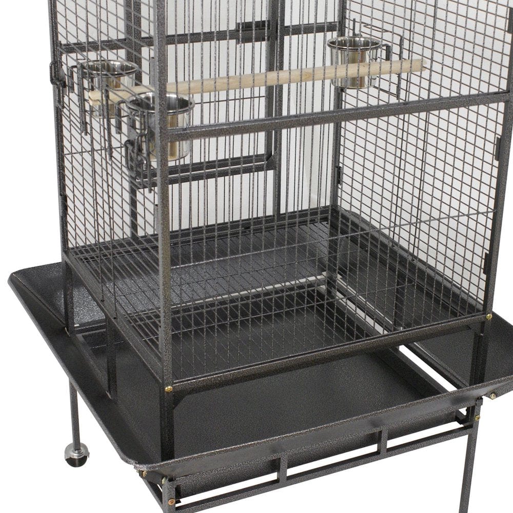 Zeny 68" Bird Cage Wrought Iron Flight Cage W/Stand Perch Pet Supplies Animals & Pet Supplies > Pet Supplies > Bird Supplies > Bird Cages & Stands ZENY   