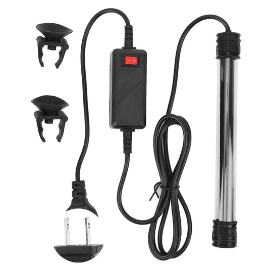 Zerodis LCD Lamp Fish Tank Fish Bowl Aquarium Lamp Waterproof High‑Brightness LED Light with Suction Cup for Fish Tank Aquarium Animals & Pet Supplies > Pet Supplies > Fish Supplies > Aquarium Lighting Zerodis U.S. regulations  