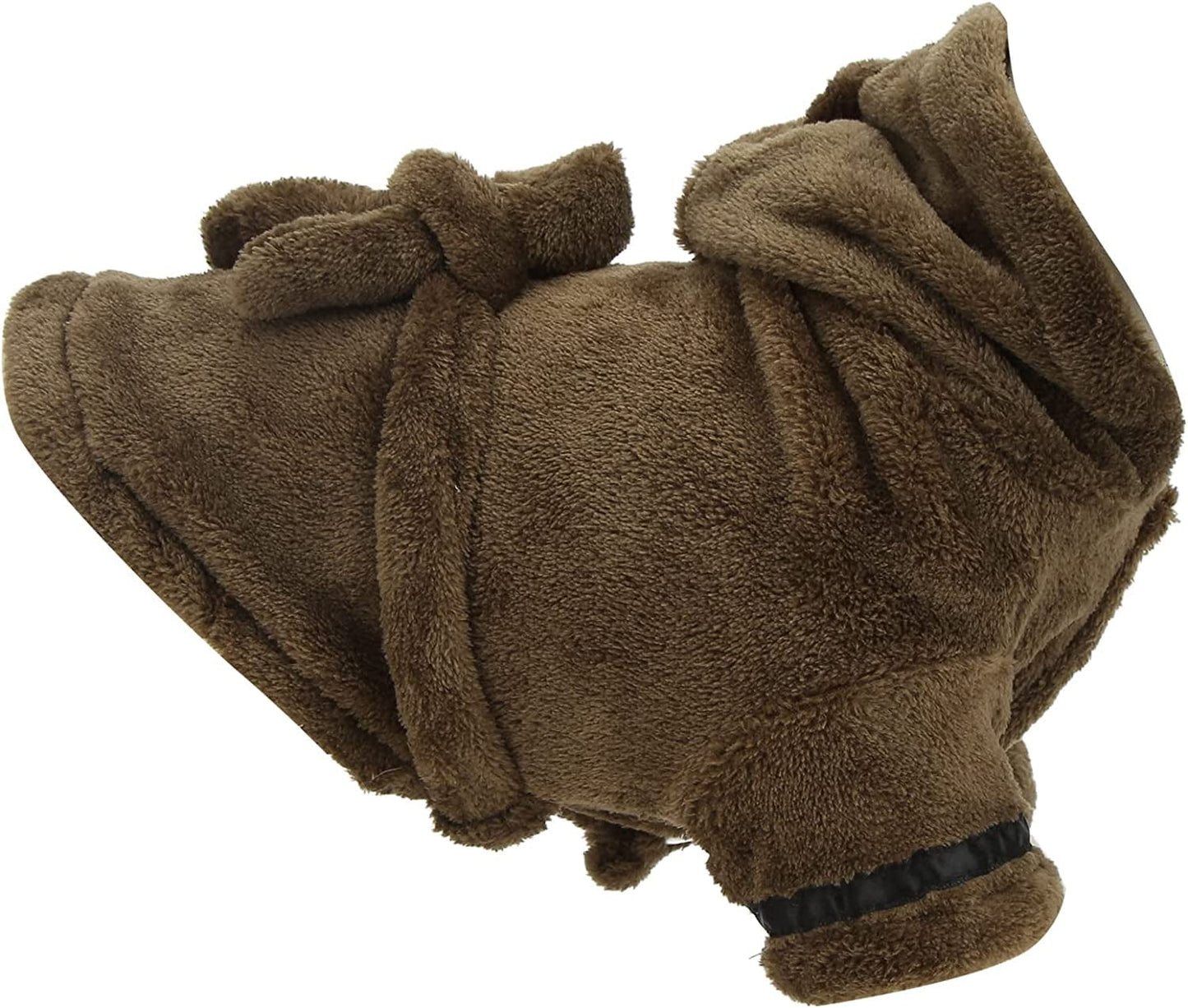 Zerodis Pet Bathrobe Warm, Water Absorbent Puppy Dog Hooded Bath Towel Quick Drying Dog Rabbit Small Fragrant Pig Cat Chinchillas Towel Cloth for Pet Bathing(L) Animals & Pet Supplies > Pet Supplies > Dog Supplies > Dog Apparel Zerodis   