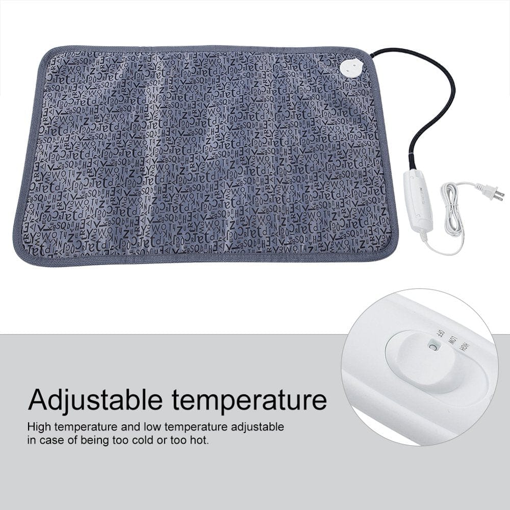 Zerone Pet Electric Blanket Waterproof Warmer Heater Heated Kennel Pet Bed Pad Mats Dog Cat Puppy Heating Blanket Warm Pads Animals & Pet Supplies > Pet Supplies > Cat Supplies > Cat Beds Zerone   