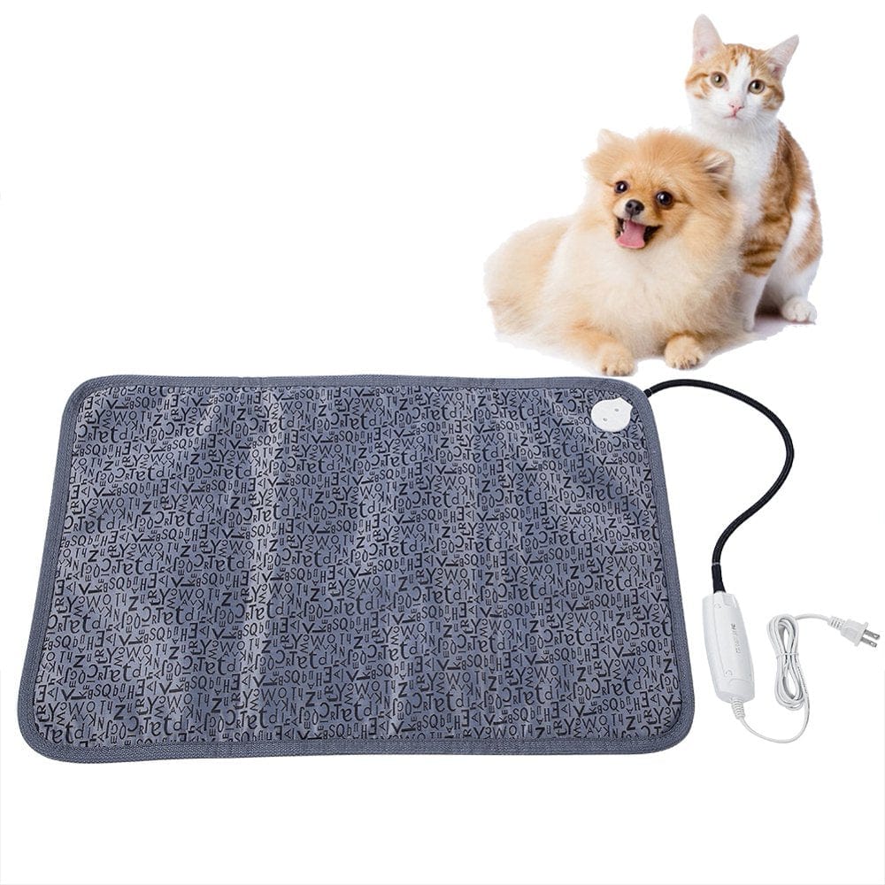 Zerone Pet Electric Blanket Waterproof Warmer Heater Heated Kennel Pet Bed Pad Mats Dog Cat Puppy Heating Blanket Warm Pads Animals & Pet Supplies > Pet Supplies > Cat Supplies > Cat Beds Zerone   