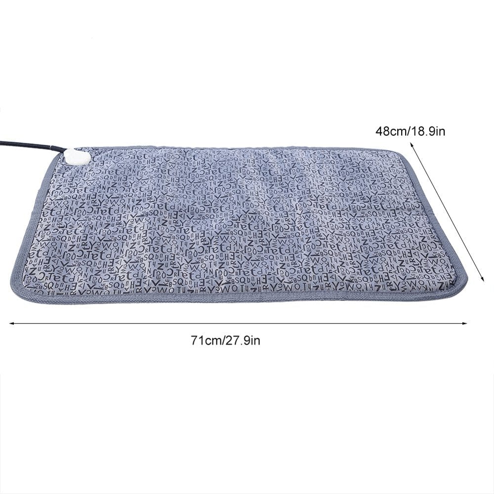 Zerone Pet Electric Blanket Waterproof Warmer Heater Heated Kennel Pet Bed Pad Mats Dog Cat Puppy Heating Blanket Warm Pads Animals & Pet Supplies > Pet Supplies > Cat Supplies > Cat Beds Zerone   