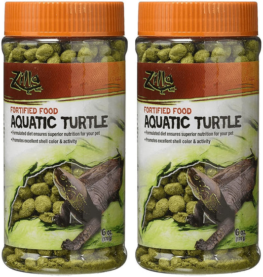Zilla Aquatic Turtle Food (Set of 2) Animals & Pet Supplies > Pet Supplies > Reptile & Amphibian Supplies > Reptile & Amphibian Food Zilla   