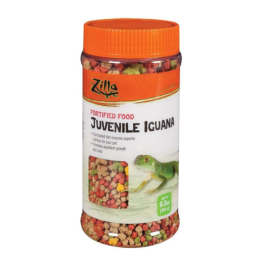 Zilla Juvenile Iguana Extruded Food Pellets 6.5 Ounces