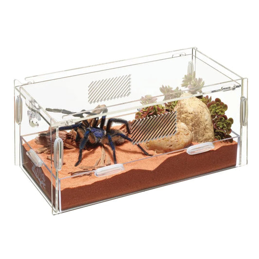 Zilla Micro Habitat Terrariums with Locking Latch Terrestrial, Small Animals & Pet Supplies > Pet Supplies > Reptile & Amphibian Supplies > Reptile & Amphibian Substrates Central Garden and Pet S  
