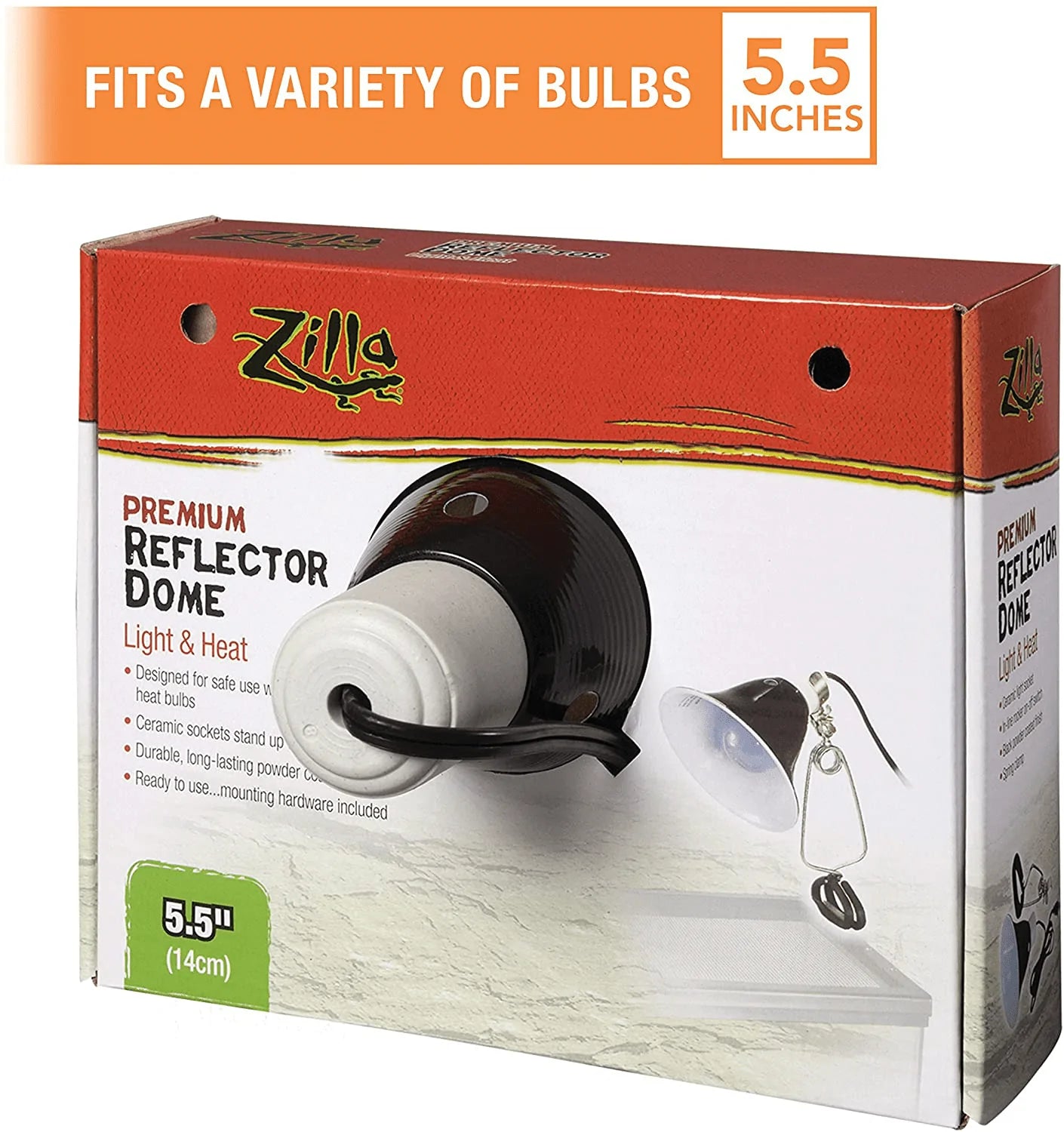 Zilla Premium Reflector Domes 5.5 Inches