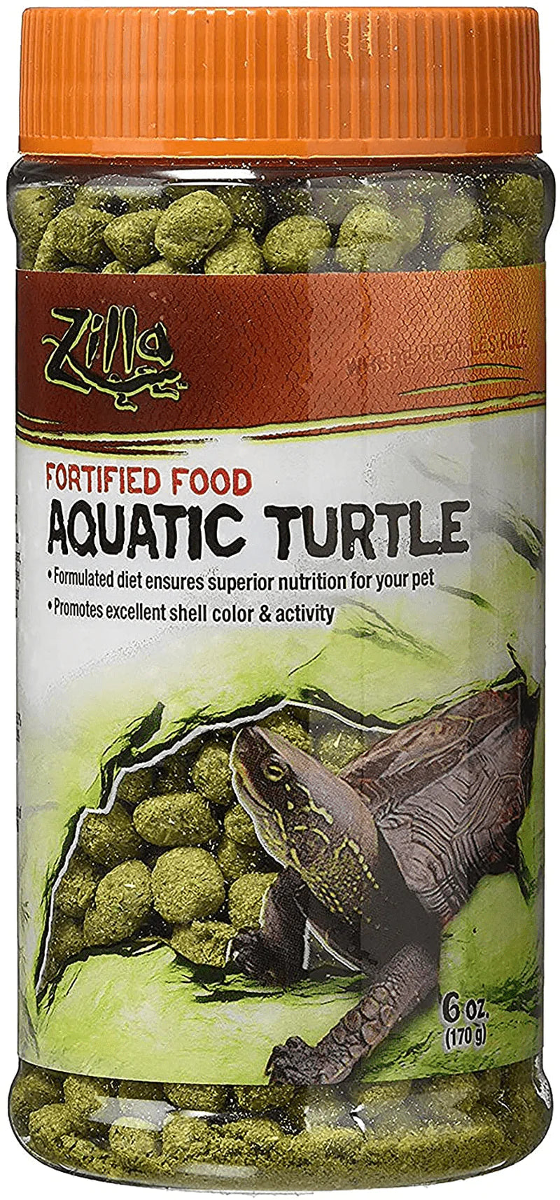 Zilla Reptile Food Aquatic Turtle Fortified, 6-Ounce Animals & Pet Supplies > Pet Supplies > Reptile & Amphibian Supplies > Reptile & Amphibian Food Zilla   