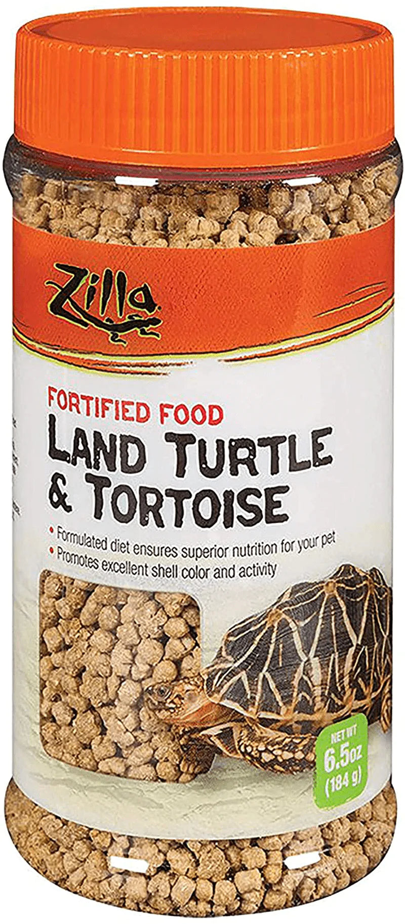 Zilla Reptile Food Land Turtle & Tortoise Fortified, 6.5-Ounce Animals & Pet Supplies > Pet Supplies > Reptile & Amphibian Supplies > Reptile & Amphibian Food Zilla   