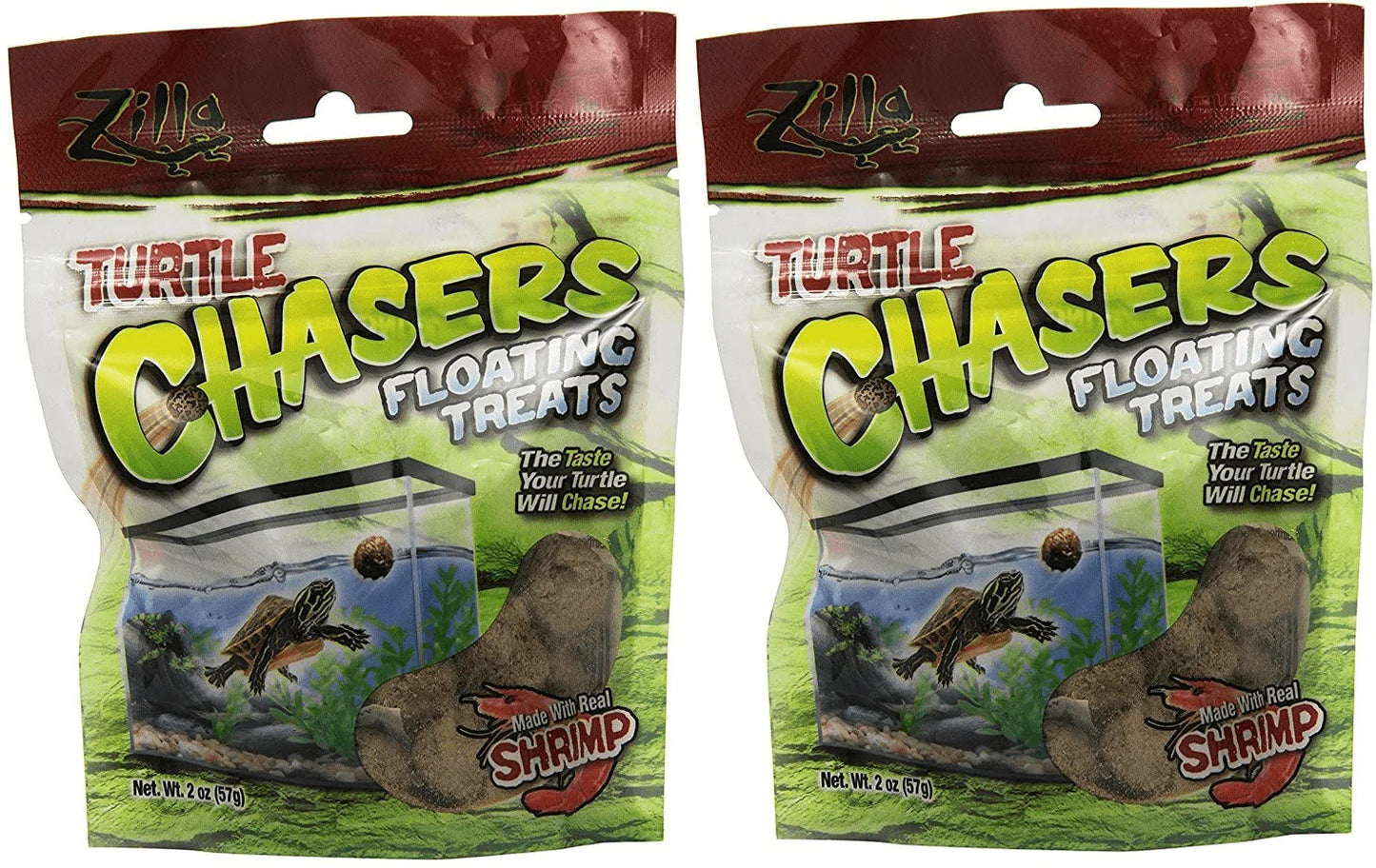 Zilla Reptile Food Turtle Chasers Treats, Shrimp Flavor, 4-Ounce Animals & Pet Supplies > Pet Supplies > Reptile & Amphibian Supplies > Reptile & Amphibian Food Central Garden & Pet   