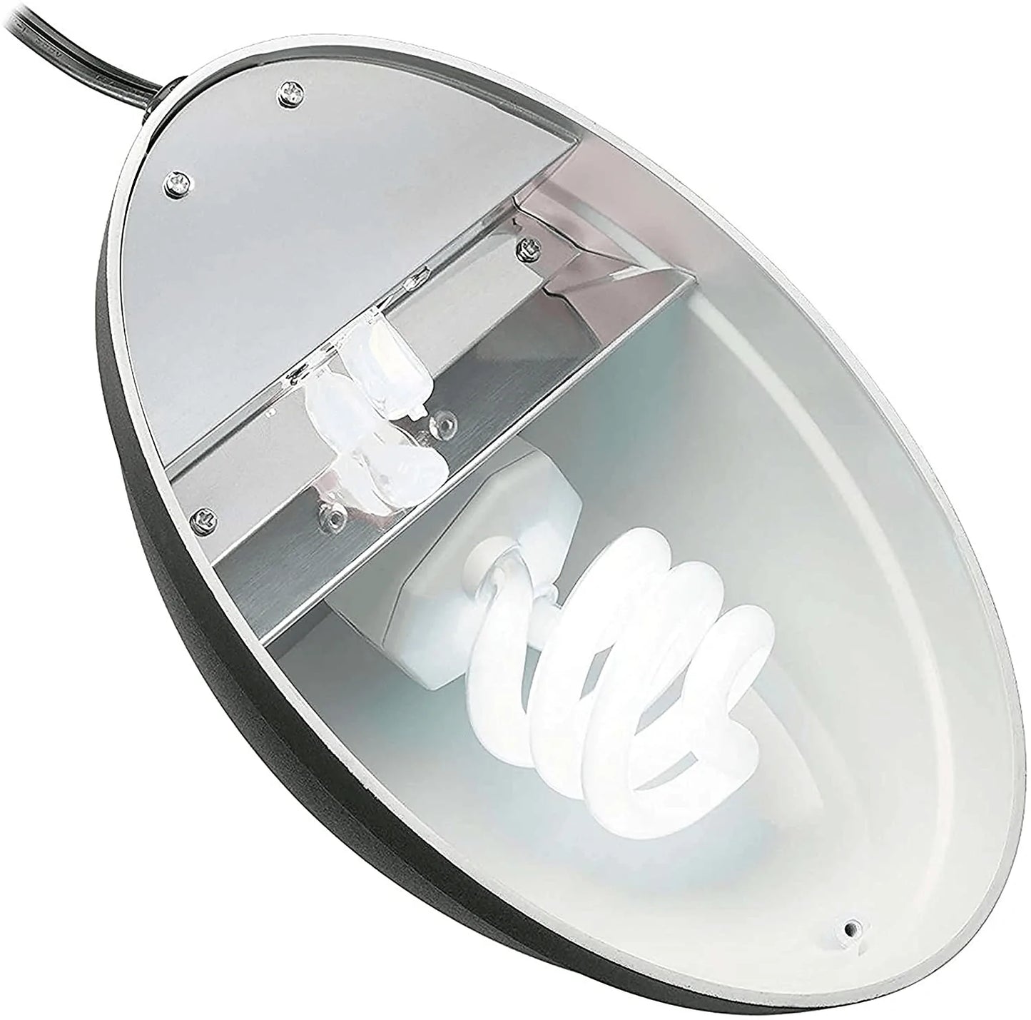Zilla Reptile Terrarium Heat Lamps, Mini Halogen & UVB Combo Fixture