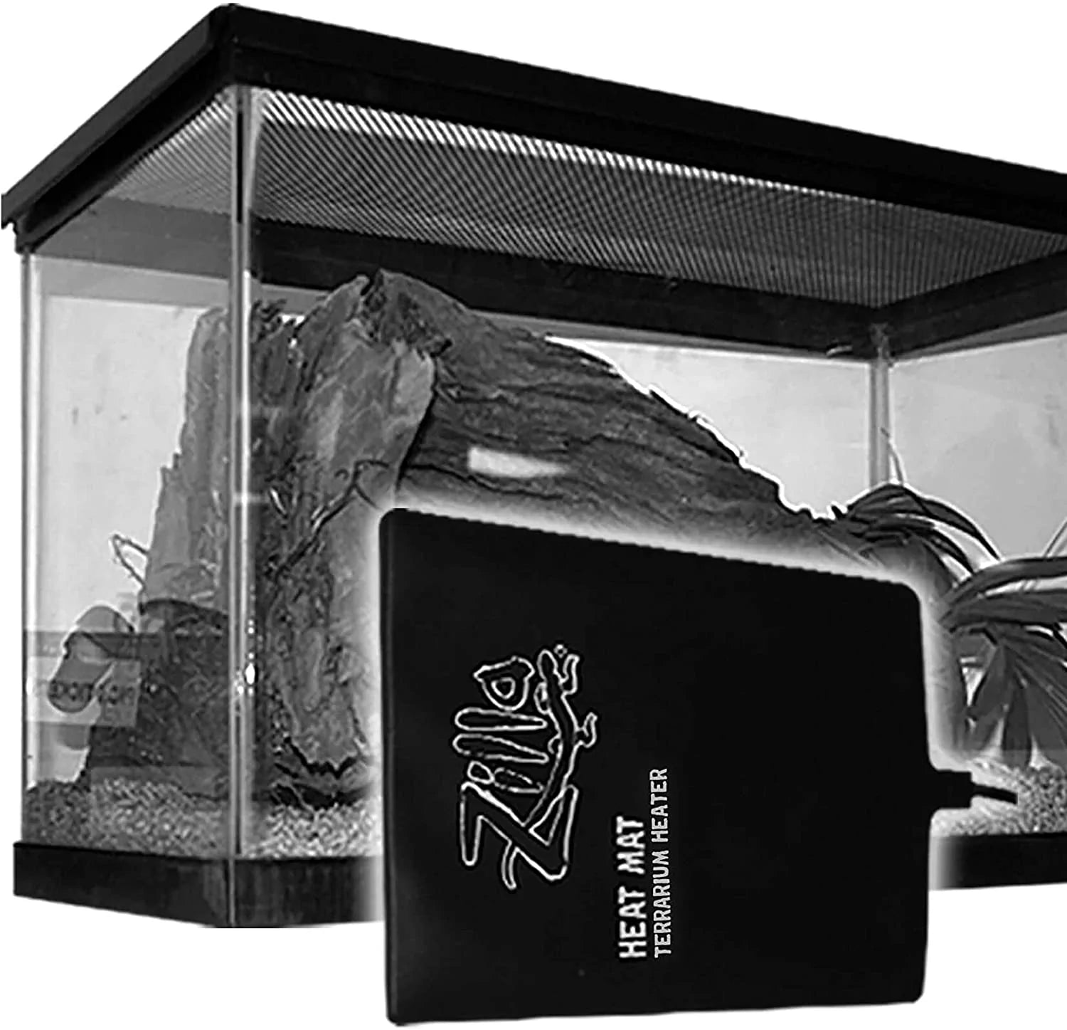 Zilla Reptile Terrarium Heat Mats Animals & Pet Supplies > Pet Supplies > Reptile & Amphibian Supplies > Reptile & Amphibian Substrates Zilla   