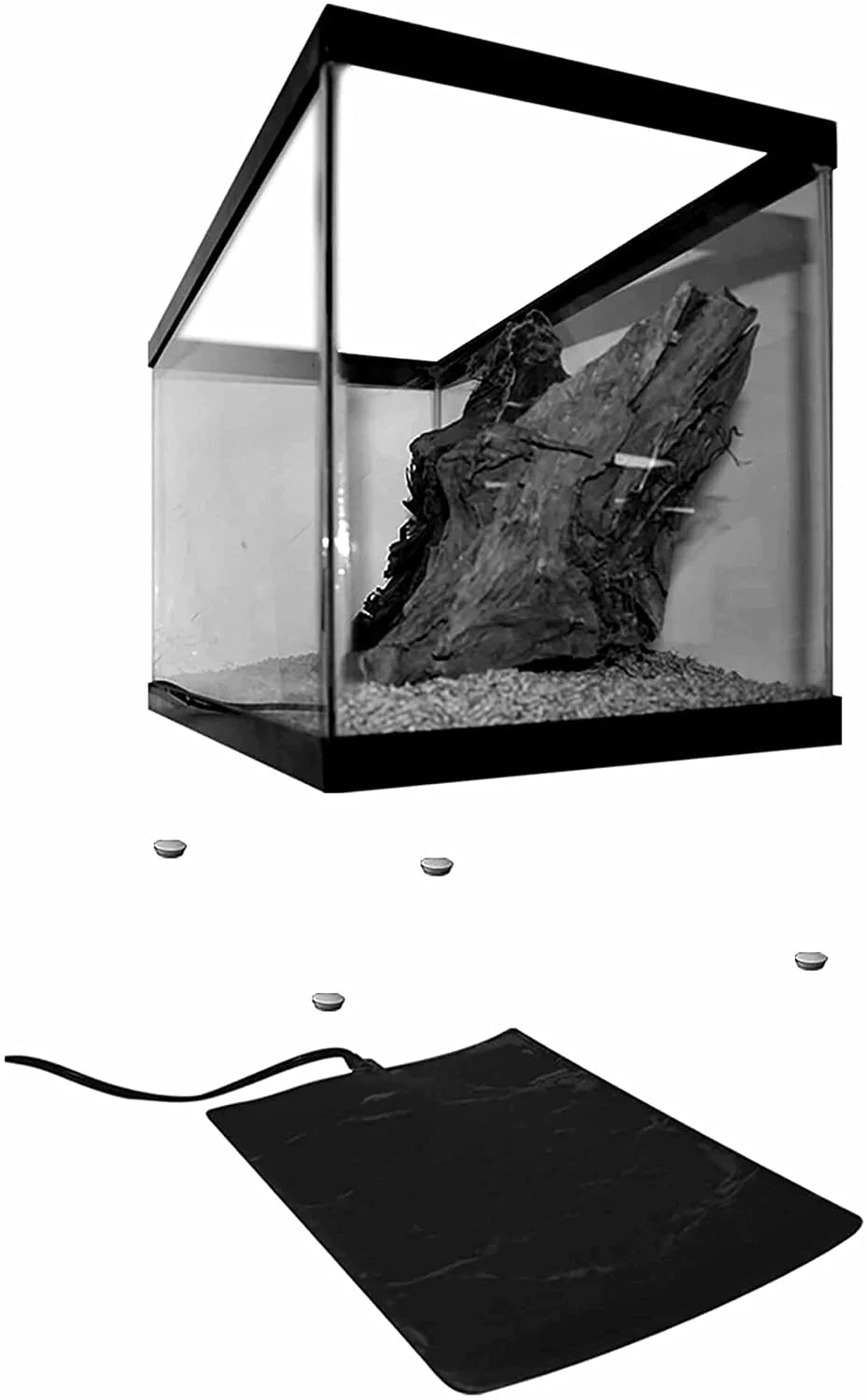 Zilla Reptile Terrarium Heat Mats Animals & Pet Supplies > Pet Supplies > Reptile & Amphibian Supplies > Reptile & Amphibian Substrates Zilla   