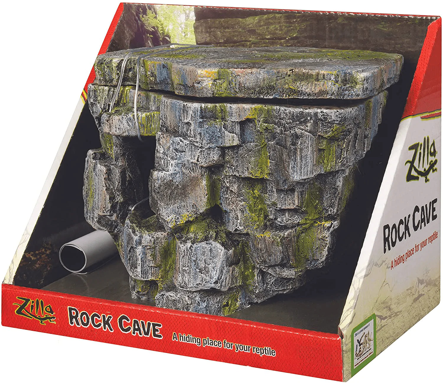 Zilla Vertical Décor Animals & Pet Supplies > Pet Supplies > Reptile & Amphibian Supplies > Reptile & Amphibian Habitat Accessories Zilla Rock Cave  