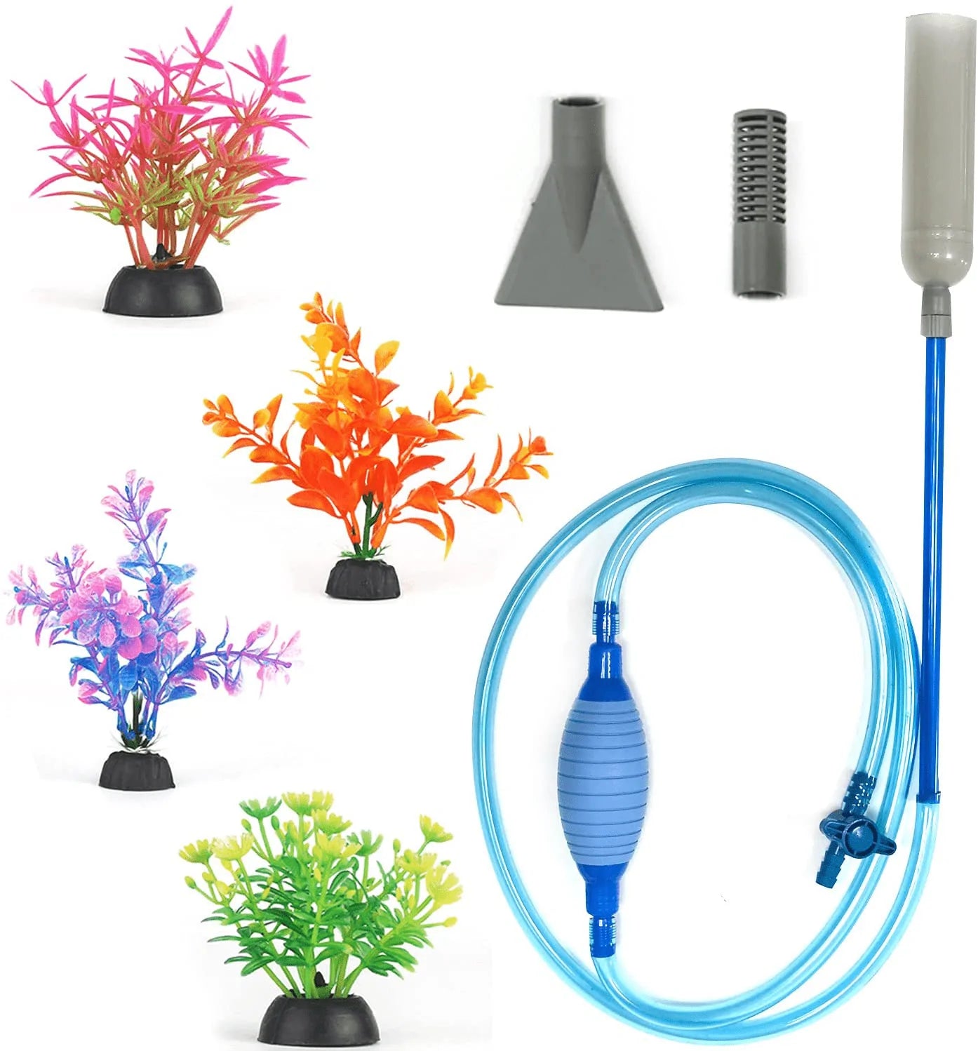 Ziotl 5Pcs Fish Tank Cleaning Tool Feces Cleaning Water Weed Trimming Tool Animals & Pet Supplies > Pet Supplies > Fish Supplies > Aquarium Cleaning Supplies ZioTL   