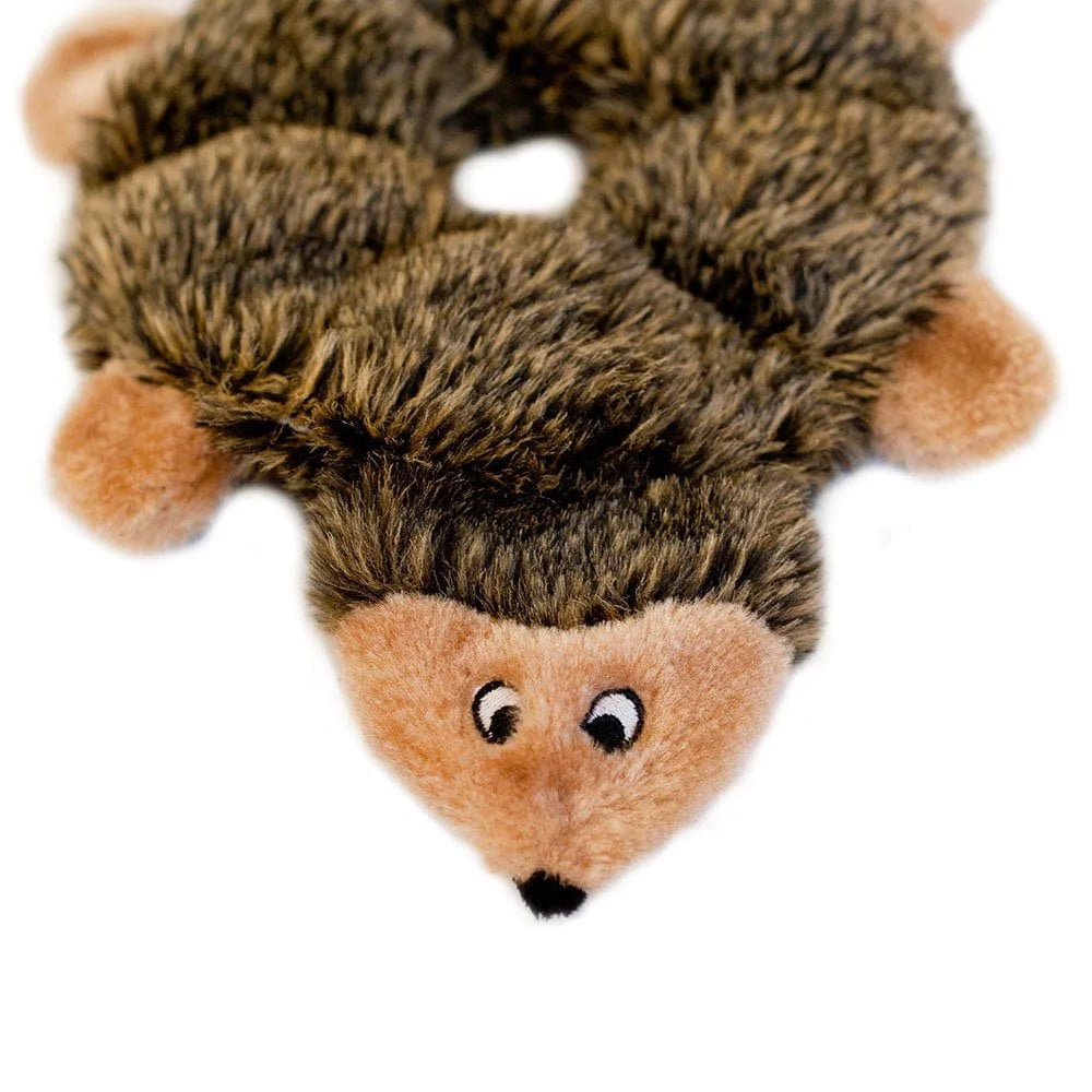 Zippy Paws Plush Loopy No Stuffing Hedgehog Dog Toy Animals & Pet Supplies > Pet Supplies > Dog Supplies > Dog Toys Zippy Paws   