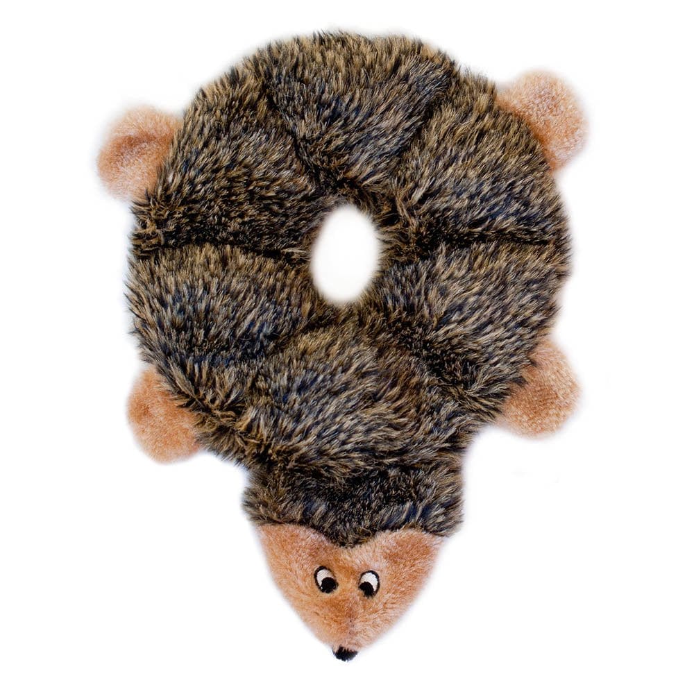 Zippy Paws Plush Loopy No Stuffing Hedgehog Dog Toy Animals & Pet Supplies > Pet Supplies > Dog Supplies > Dog Toys Zippy Paws   