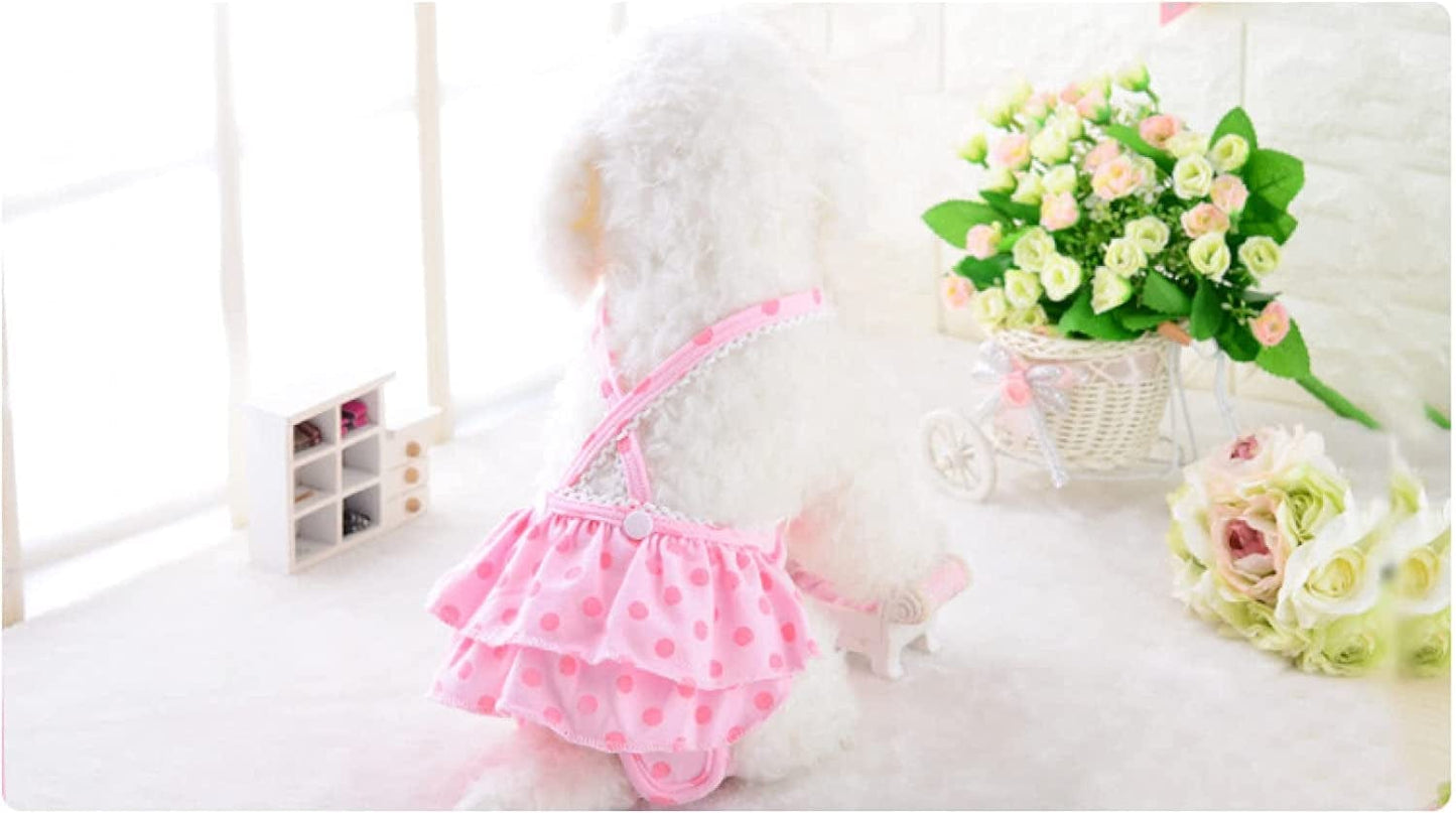 ZNZT Dog Clothes Dog Diaper Sanitary Physiological Pants Washable Female Dog Shorts Panties Menstruation Underwear Briefs Dogs or Cats Halloween Animals & Pet Supplies > Pet Supplies > Dog Supplies > Dog Apparel ZNZT   