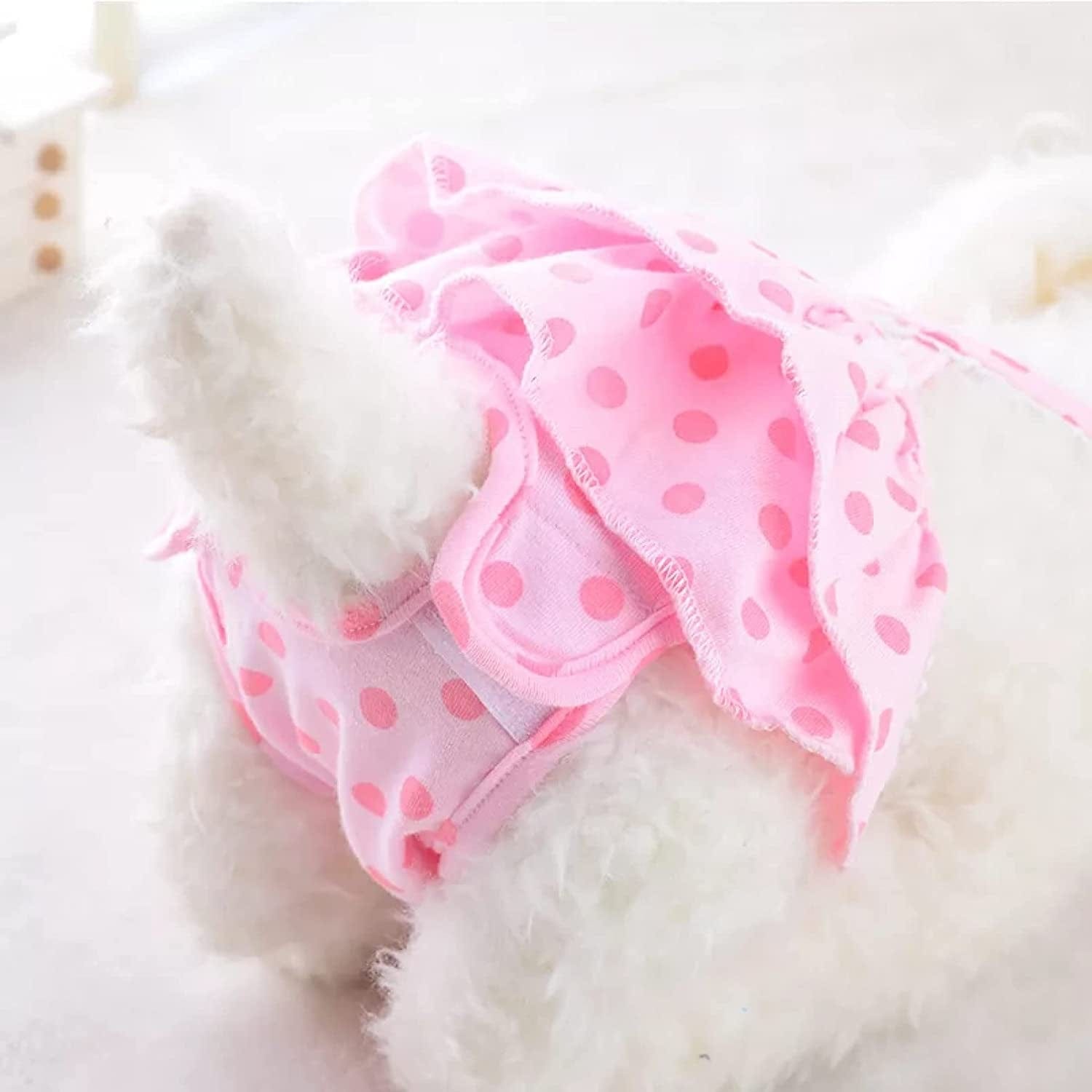 ZNZT Dog Clothes Dog Diaper Sanitary Physiological Pants Washable Female Dog Shorts Panties Menstruation Underwear Briefs Dogs or Cats Halloween Animals & Pet Supplies > Pet Supplies > Dog Supplies > Dog Apparel ZNZT   