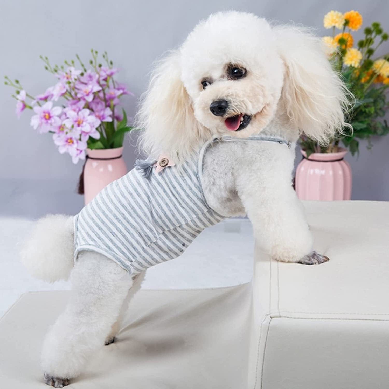 ZNZT Dog Clothes Pet Physiological Pants Washable Female Dog Diaper Sanitary Shorts Panties Small and Medium Dog Clothes Underwear Pet Products Dogs or Cats Halloween Animals & Pet Supplies > Pet Supplies > Dog Supplies > Dog Apparel ZNZT   