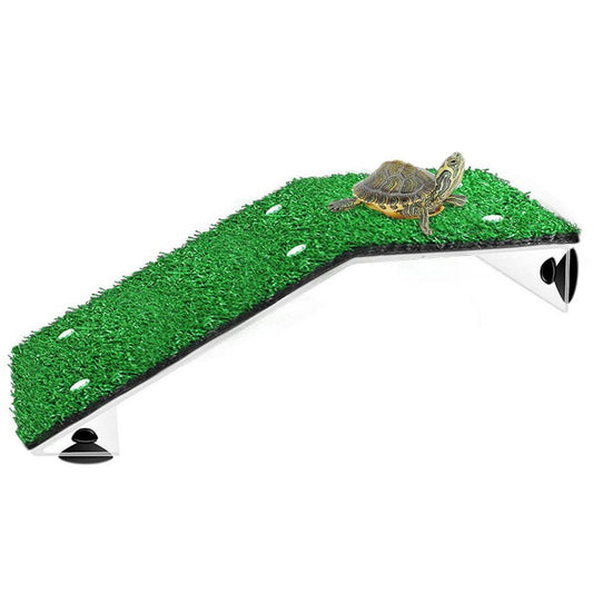 Zochlon Lawn Tortoise Climbing Ladder Reptile Terrarium Decor Turtle Accessories Tortoise Resting Basking Terrace Amphibious Reptile Tank Accessories Method Animals & Pet Supplies > Pet Supplies > Small Animal Supplies > Small Animal Habitat Accessories Zochlon S  