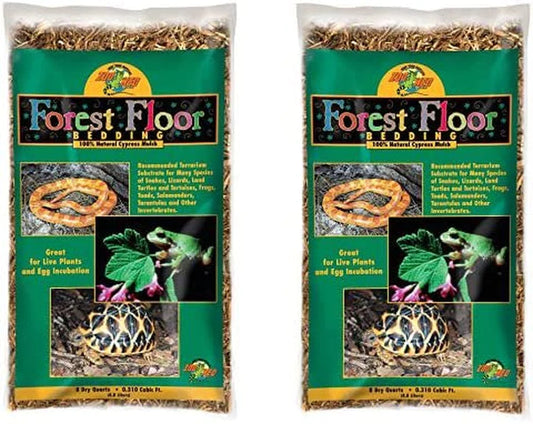 Zoo Med (2 Pack) Forest Floor Bedding Animals & Pet Supplies > Pet Supplies > Reptile & Amphibian Supplies > Reptile & Amphibian Substrates Rehoboth Tradings LLC   