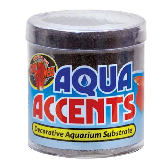 Zoo Med Aqua Accents Decorative Substrate - Midnight Black Sand - 0.5 Lb Animals & Pet Supplies > Pet Supplies > Fish Supplies > Aquarium Gravel & Substrates ZOO MED LABS INC   