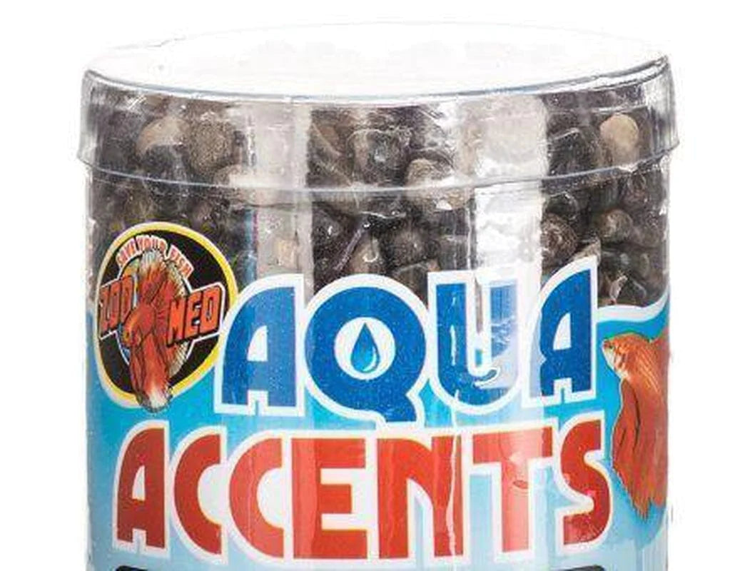 Zoo Med Aquatic Aqua Accents Aquarium Substrate - Dark River Pebbles Animals & Pet Supplies > Pet Supplies > Fish Supplies > Aquarium Gravel & Substrates Zoo Med   