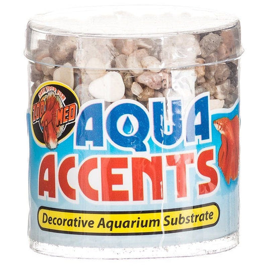 Zoo Med Aquatic Aqua Accents Aquarium Substrate - Light River Pebbles .5 Lbs (15 Pack) Animals & Pet Supplies > Pet Supplies > Fish Supplies > Aquarium Gravel & Substrates Zoo Med   