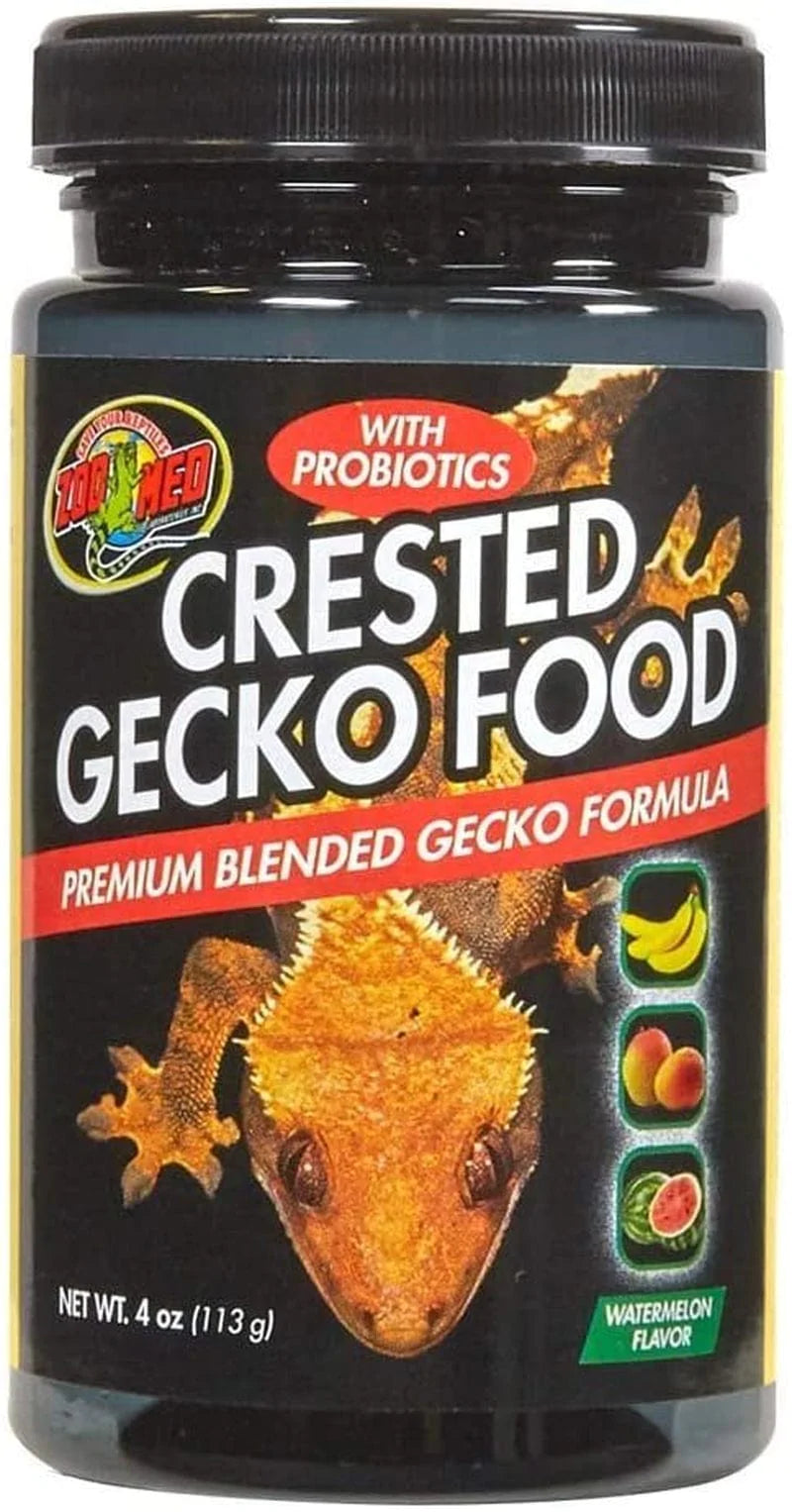 Zoo Med Crested Gecko Food Premium Blended Watermelon Dry Food 4 Oz Animals & Pet Supplies > Pet Supplies > Small Animal Supplies > Small Animal Food Zoo Med   