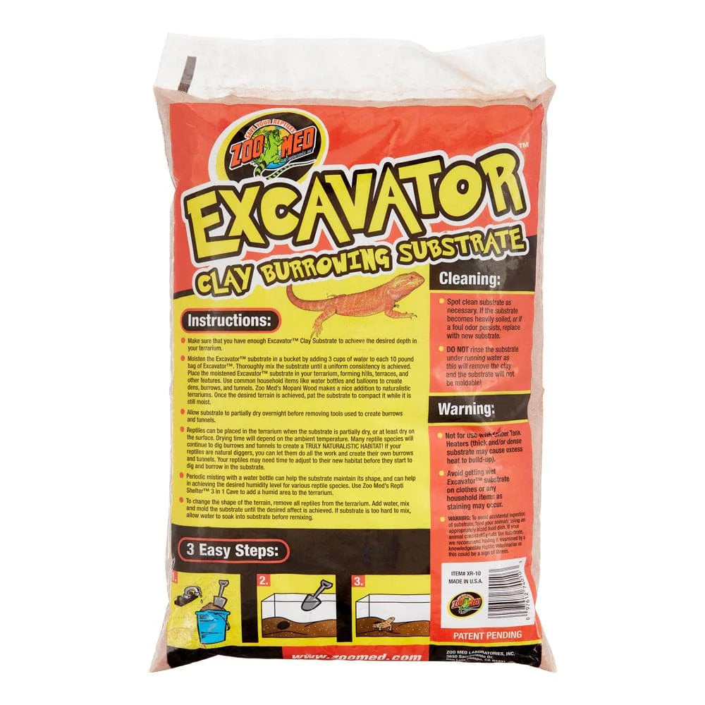 Zoo Med Excavator Clay Burrowing Substrate, 10 Lb Animals & Pet Supplies > Pet Supplies > Fish Supplies > Aquarium Gravel & Substrates ZOO Med LABORATORIES INC   