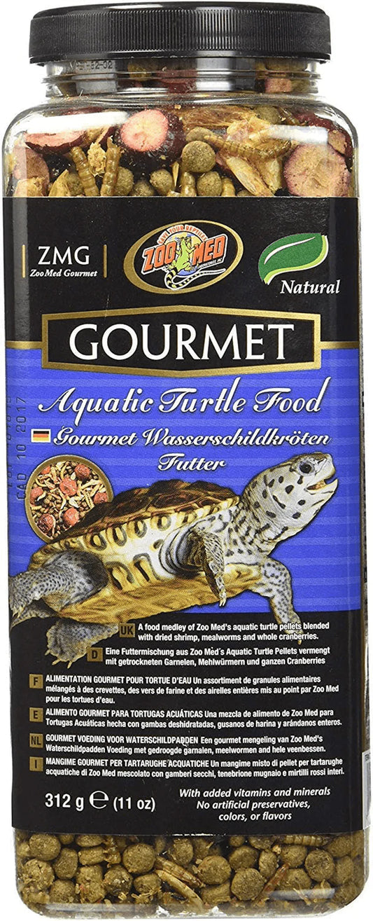 Zoo Med Gourmet Aquatic Turtle Food 12 Oz - Pack of 2 Animals & Pet Supplies > Pet Supplies > Reptile & Amphibian Supplies > Reptile & Amphibian Food Zoo Med   