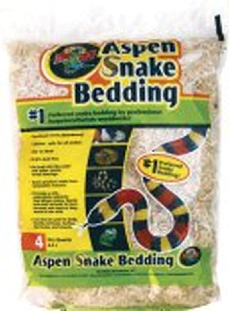 Zoo Med Laboratories Aspen Snake Bedding 4 Quartz