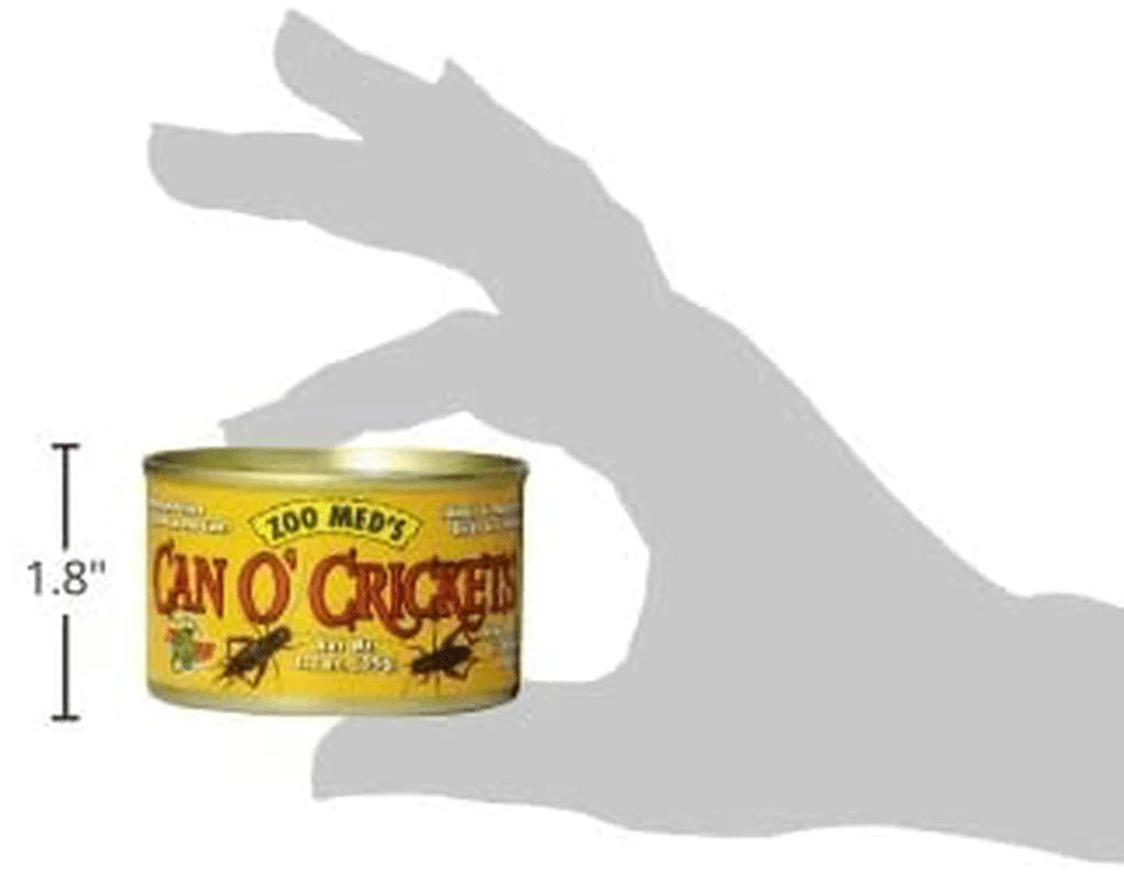 Zoo Med Laboratories Can O Crickets Pet Food, 1.2 Ounce Each (3 Pack) Animals & Pet Supplies > Pet Supplies > Reptile & Amphibian Supplies > Reptile & Amphibian Food Zoo Med   