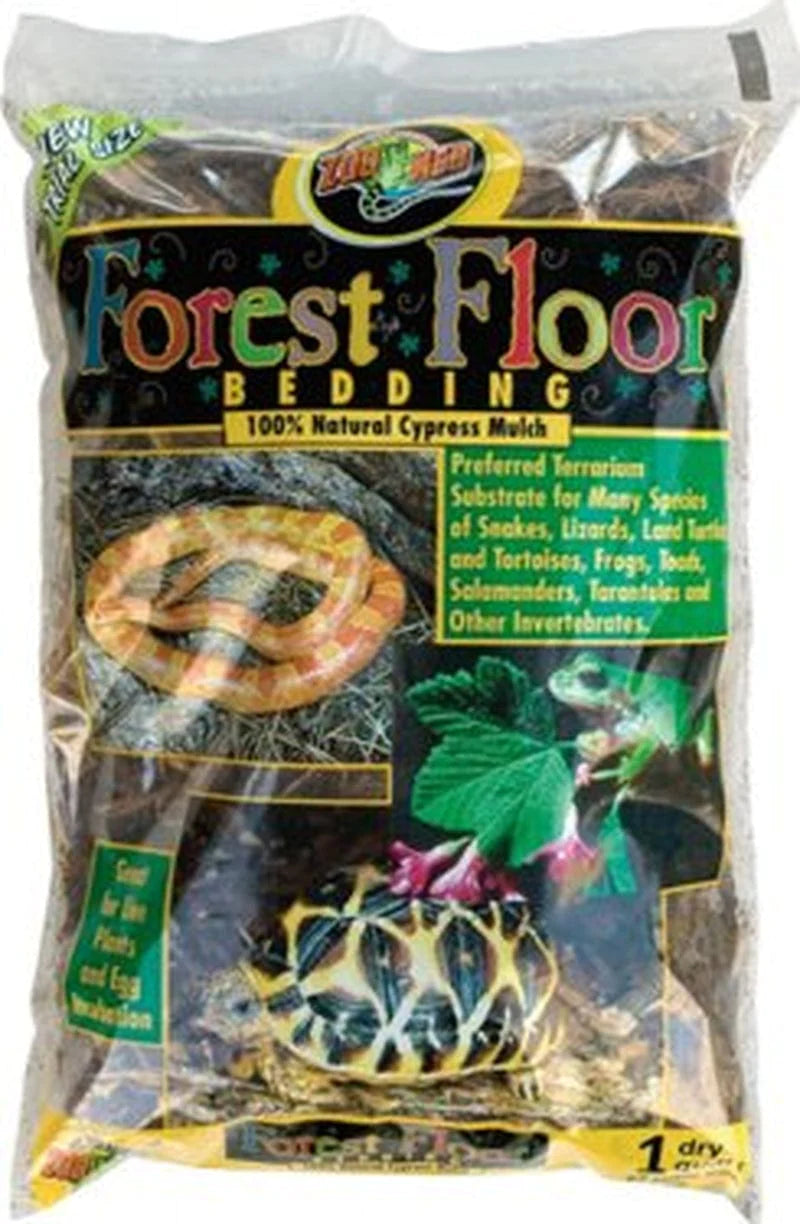 Zoo Med Laboratories Forest Floor��� Natural Cypress Mulch Substrate Bedding 8 Quartz