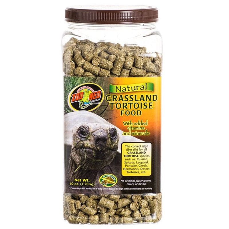 Zoo Med Laboratories Inc-Natural Grassland Tortoise Food 8.5 Ounce Animals & Pet Supplies > Pet Supplies > Small Animal Supplies > Small Animal Food ZM-130 360 oz (6 x 60 oz)  