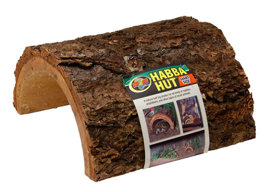 Zoo Med Laboratories Reptile Habba Hut? for Reptiles, Amphibians & Small Animals Large 3.75 X 7.5 X 7 Inch Animals & Pet Supplies > Pet Supplies > Reptile & Amphibian Supplies > Reptile & Amphibian Habitat Accessories Zoo Med Laboratories   