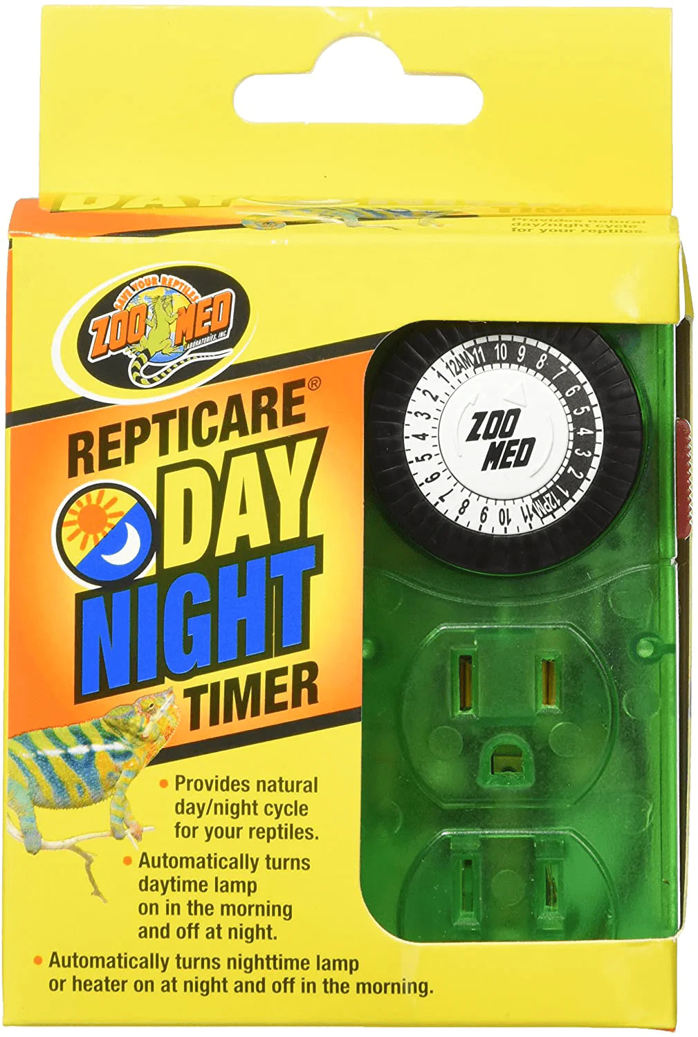 Zoo Med Laboratories SZMLT10 Repti Day Night Timer Animals & Pet Supplies > Pet Supplies > Reptile & Amphibian Supplies > Reptile & Amphibian Habitat Heating & Lighting Zoo Med   