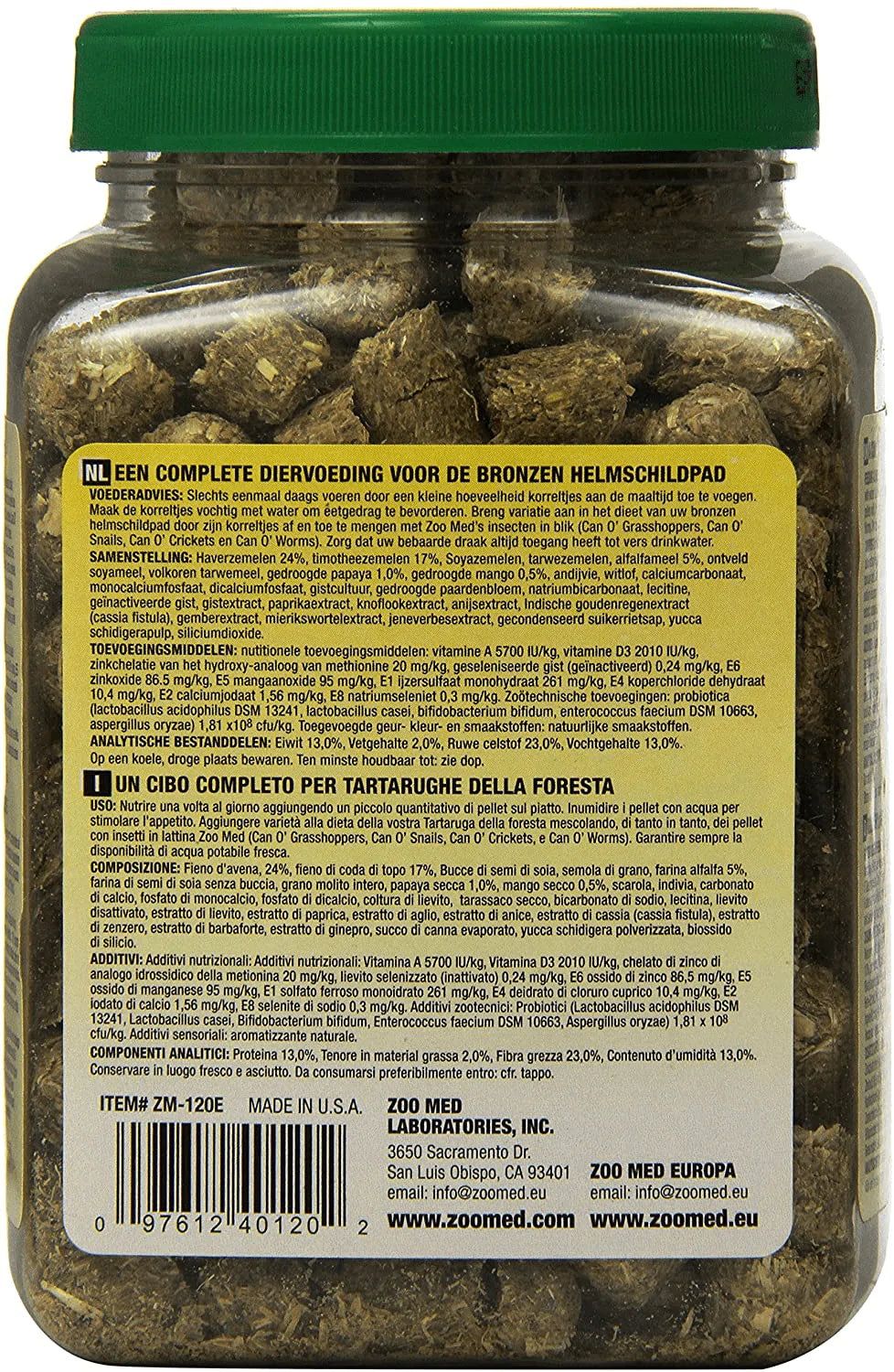 Zoo Med Laboratories SZMZM120 Natural Forest Tortoise Food, 8.5-Ounce Animals & Pet Supplies > Pet Supplies > Reptile & Amphibian Supplies > Reptile & Amphibian Food TopDawg Pet Supply   