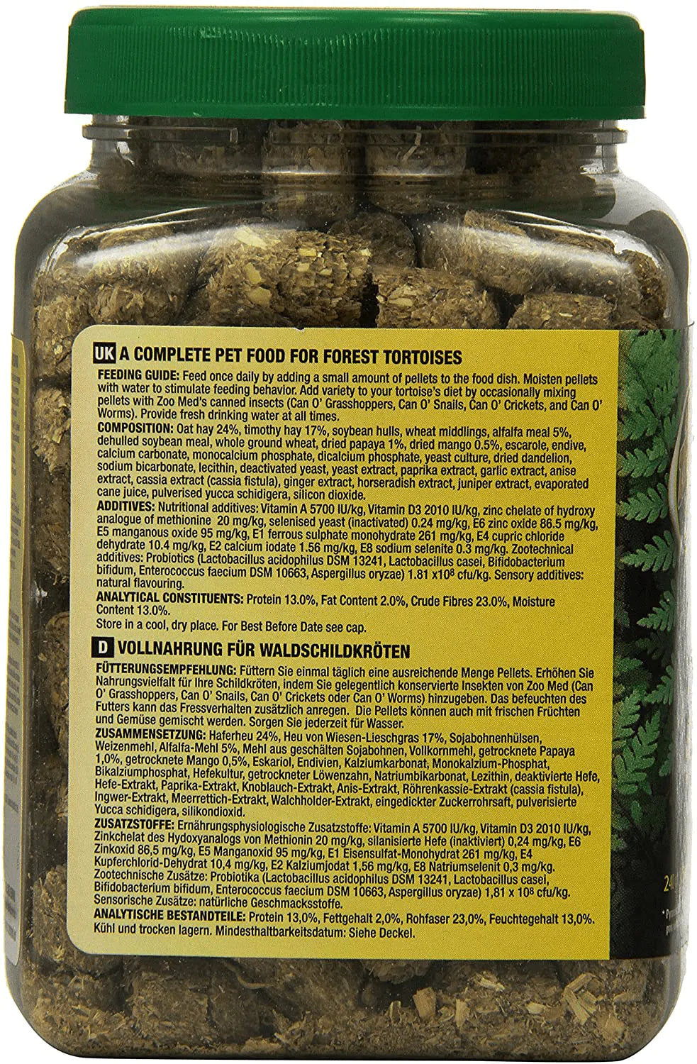 Zoo Med Laboratories SZMZM120 Natural Forest Tortoise Food, 8.5-Ounce Animals & Pet Supplies > Pet Supplies > Reptile & Amphibian Supplies > Reptile & Amphibian Food TopDawg Pet Supply   