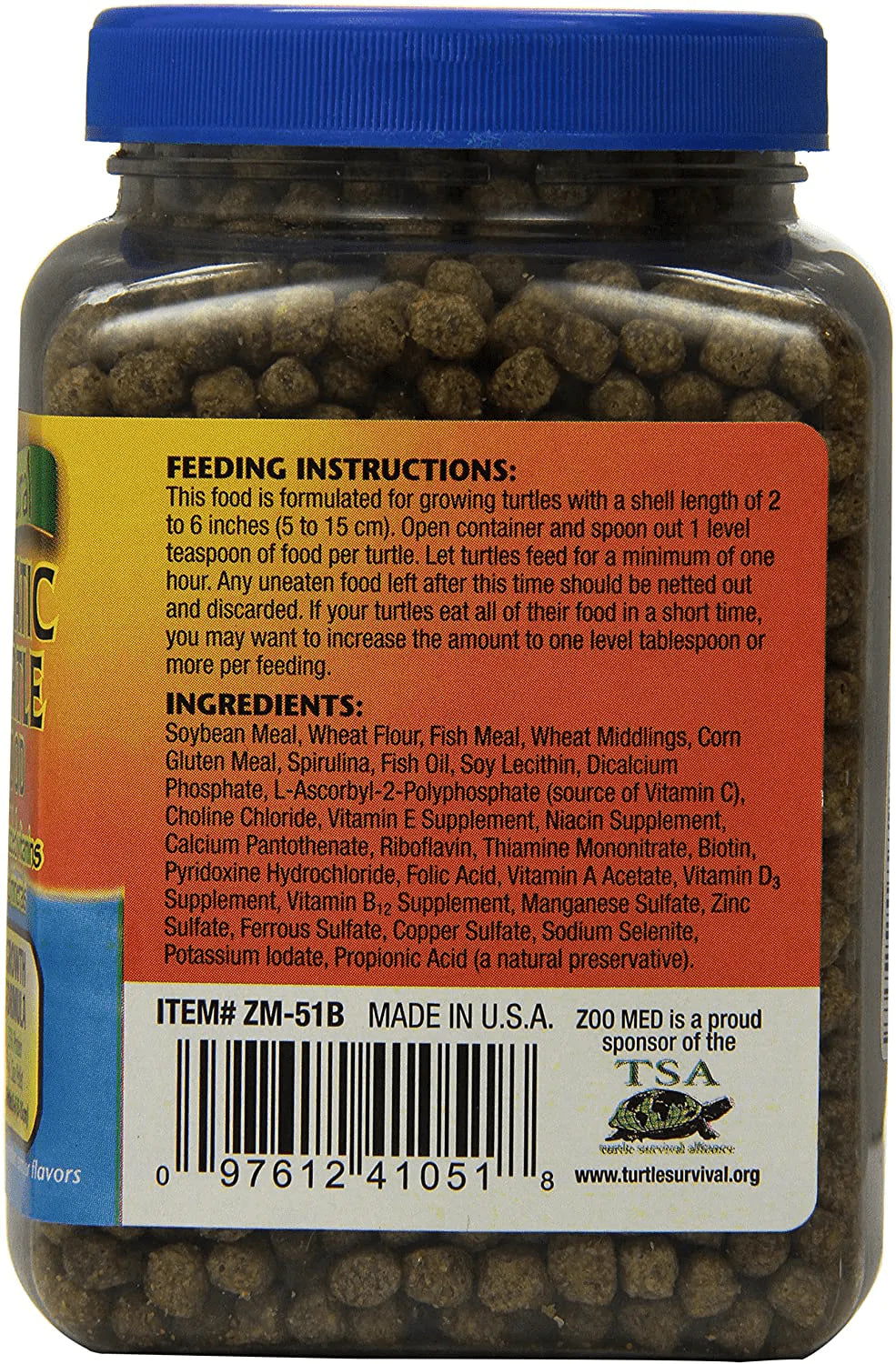 Zoo Med Laboratories SZMZM51 Aquatic Turtle Dry Food, 7.5-Ounce Animals & Pet Supplies > Pet Supplies > Reptile & Amphibian Supplies > Reptile & Amphibian Food Zoo Med   