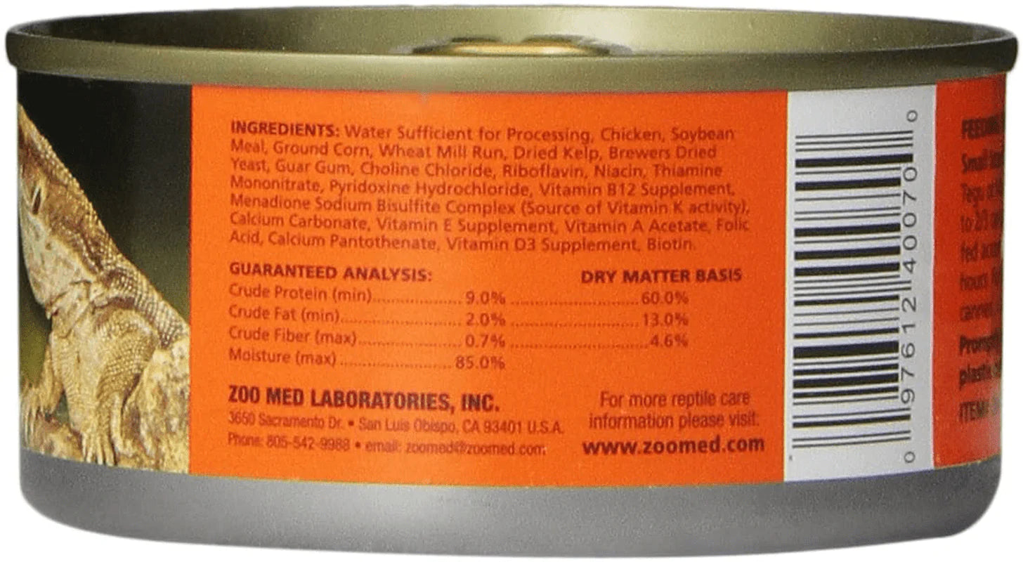 Zoo Med Laboratories SZMZM70 Tegu,Monitor and Carnivore Food, 6-Ounce Animals & Pet Supplies > Pet Supplies > Reptile & Amphibian Supplies > Reptile & Amphibian Food Zoo Med   